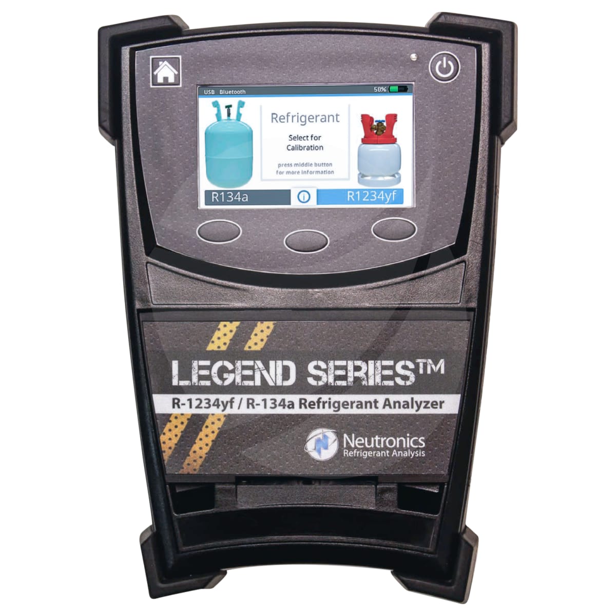 REFRIGERANT IDENTIFIER, NEUTRONICS, R134A, R1234YF, LEGEND ID, WITH